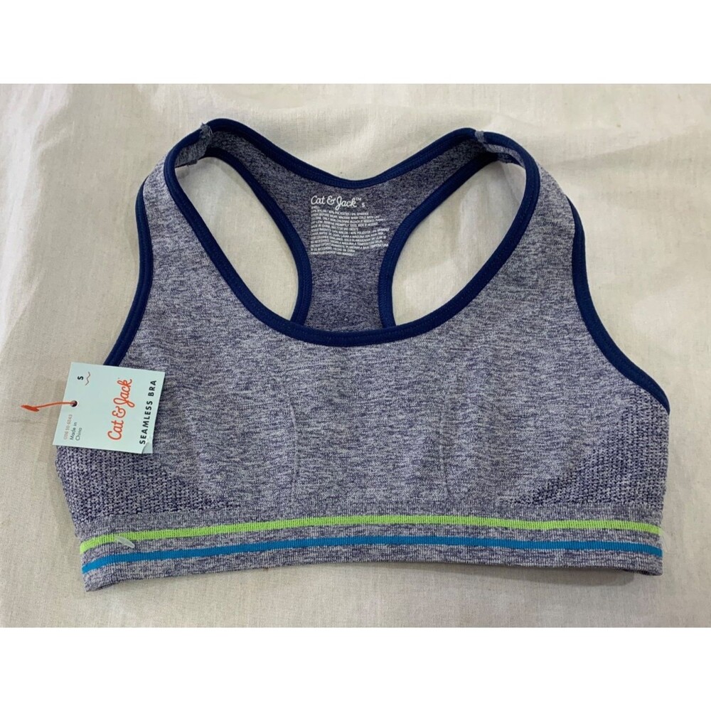 NWT CAT JACK GIRLS SEAMLESS BRA SIZE S